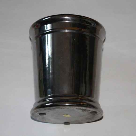 Smith & Hawken Amaryllis Ceramic Planter with Coco Fiber - Silver - Picture 1 of 5